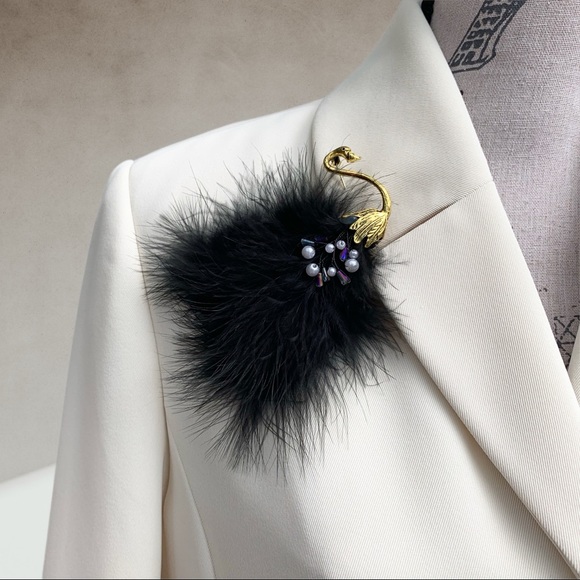 Melanie Lyne Jackie O Ivory coat LARGE - Picture 3 of 13